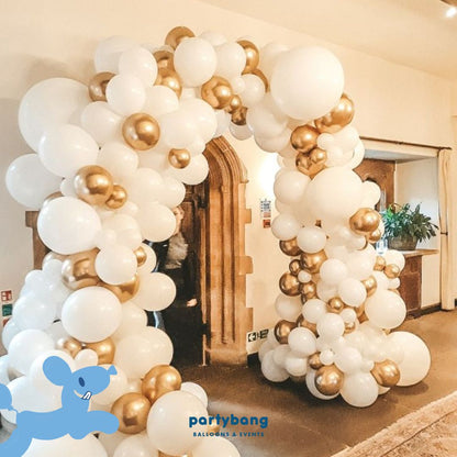 Entrance Organic Balloon Arch [Mix 2m (H) x 2.5m (W)]