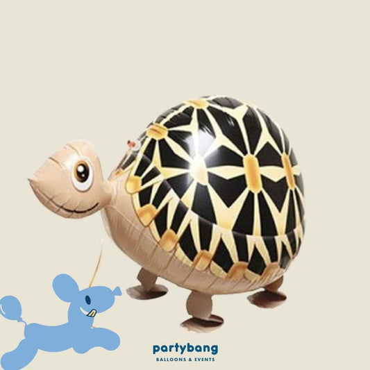 [Helium Inflated] Tortoise Walking Pet Animals Foil Balloon Kids Toy Balloon Children Gift