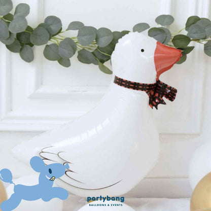 [Helium Inflated] Goose Walking Pet Animals Foil Balloon Kids Toy Balloon Children Gift