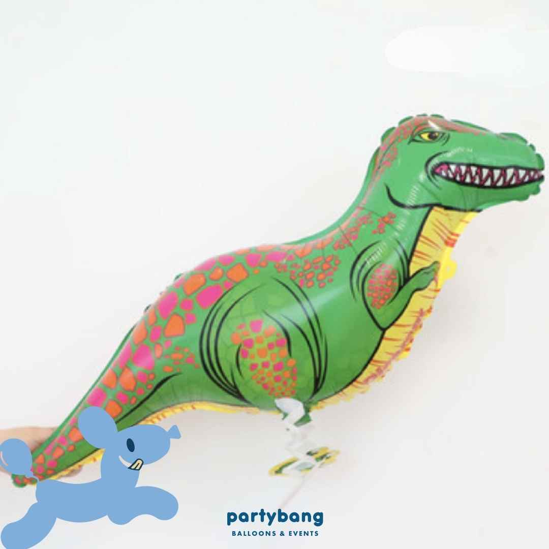 [Helium Inflated] Dinosaur Walking Pet Animals Foil Balloon Kids Toy Balloon Children Gift