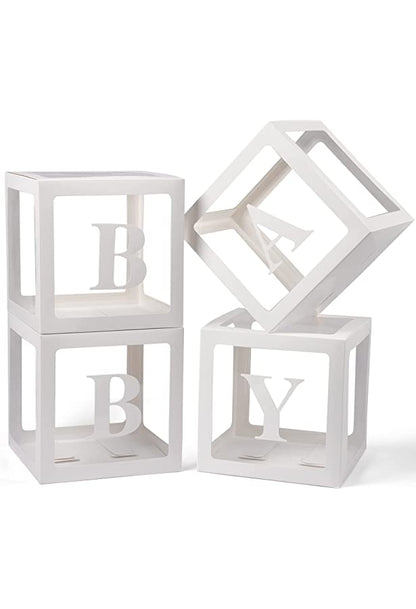 4pc Standard White Baby Box (DIY Set)