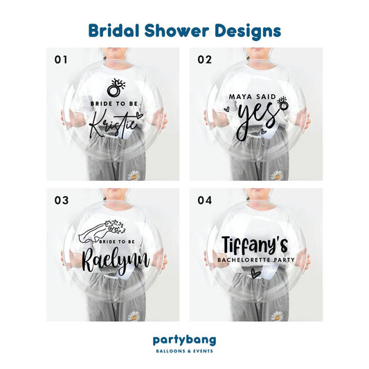 [Helium Inflated] Bridal Shower Bride to Be Bachelorette Hens Party Room Hotel Package B