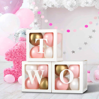 1pc Customised White Alphabet Box (DIY Set)