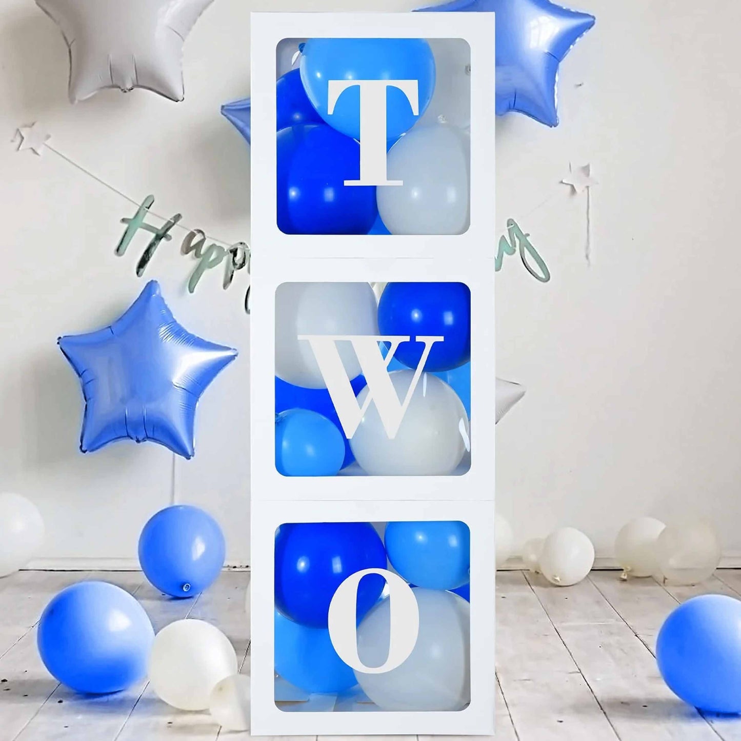 1pc Customised White Alphabet Box (DIY Set)