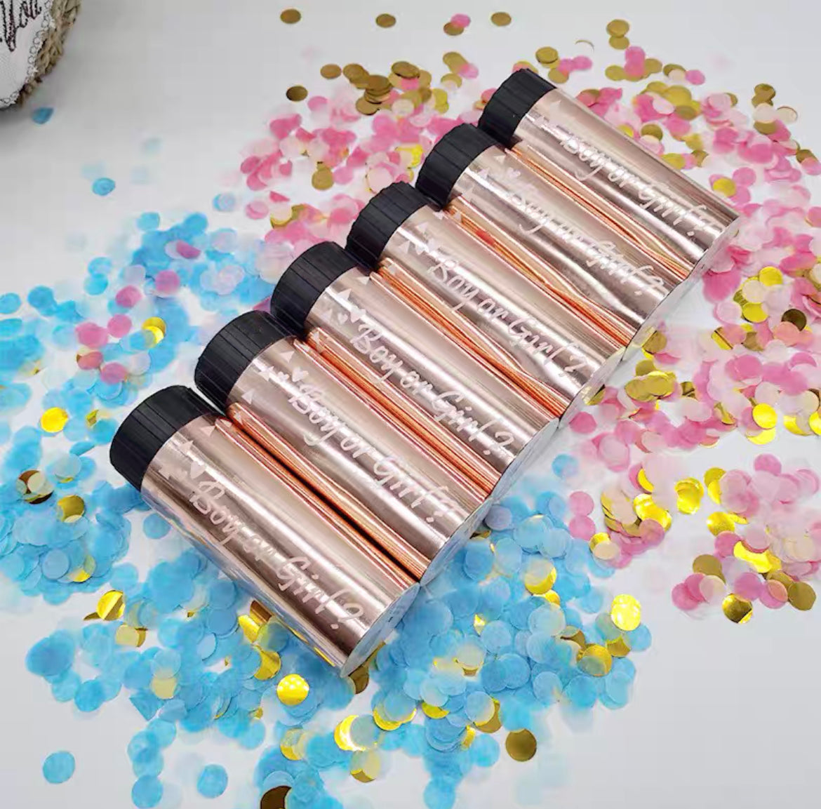 Clearance Confetti Cannon Popper [Pink]