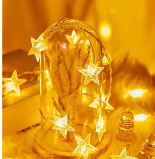 Clearance 2m Star Lights LED AA Battery Operated