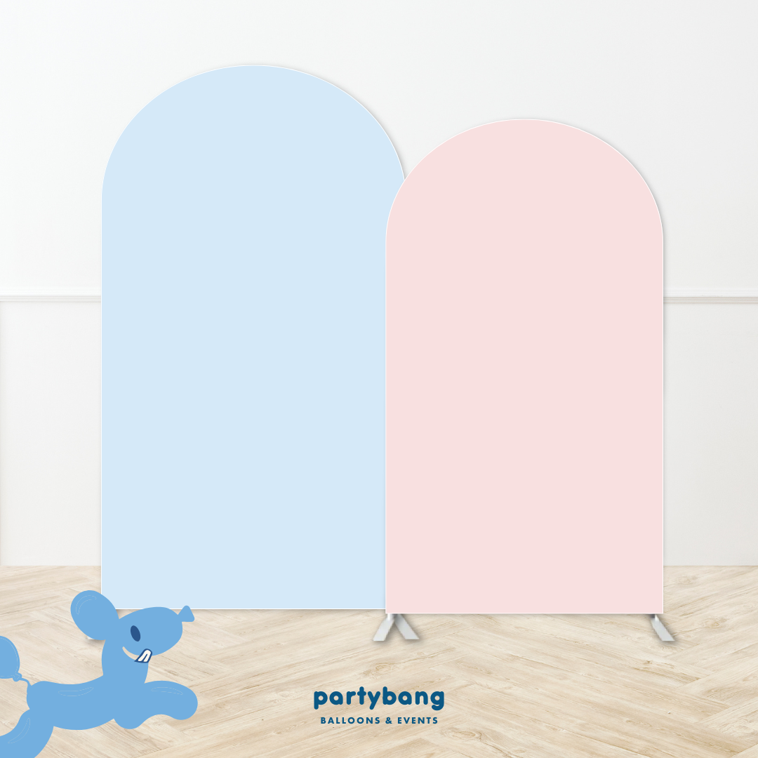 4 Days Rental Arch Fabric Backdrop Set B