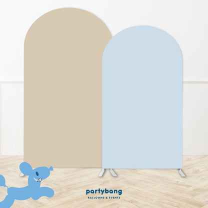 4 Days Rental Arch Fabric Backdrop Set B