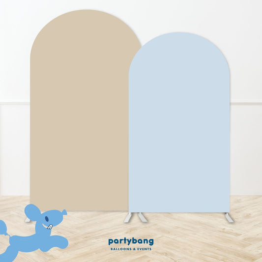 4 Days Rental Arch Fabric Backdrop Set B