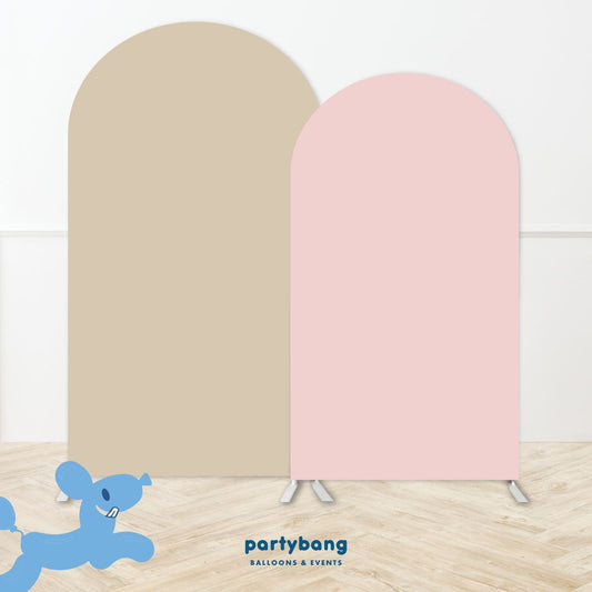 4 Days Rental Arch Fabric Backdrop Set B