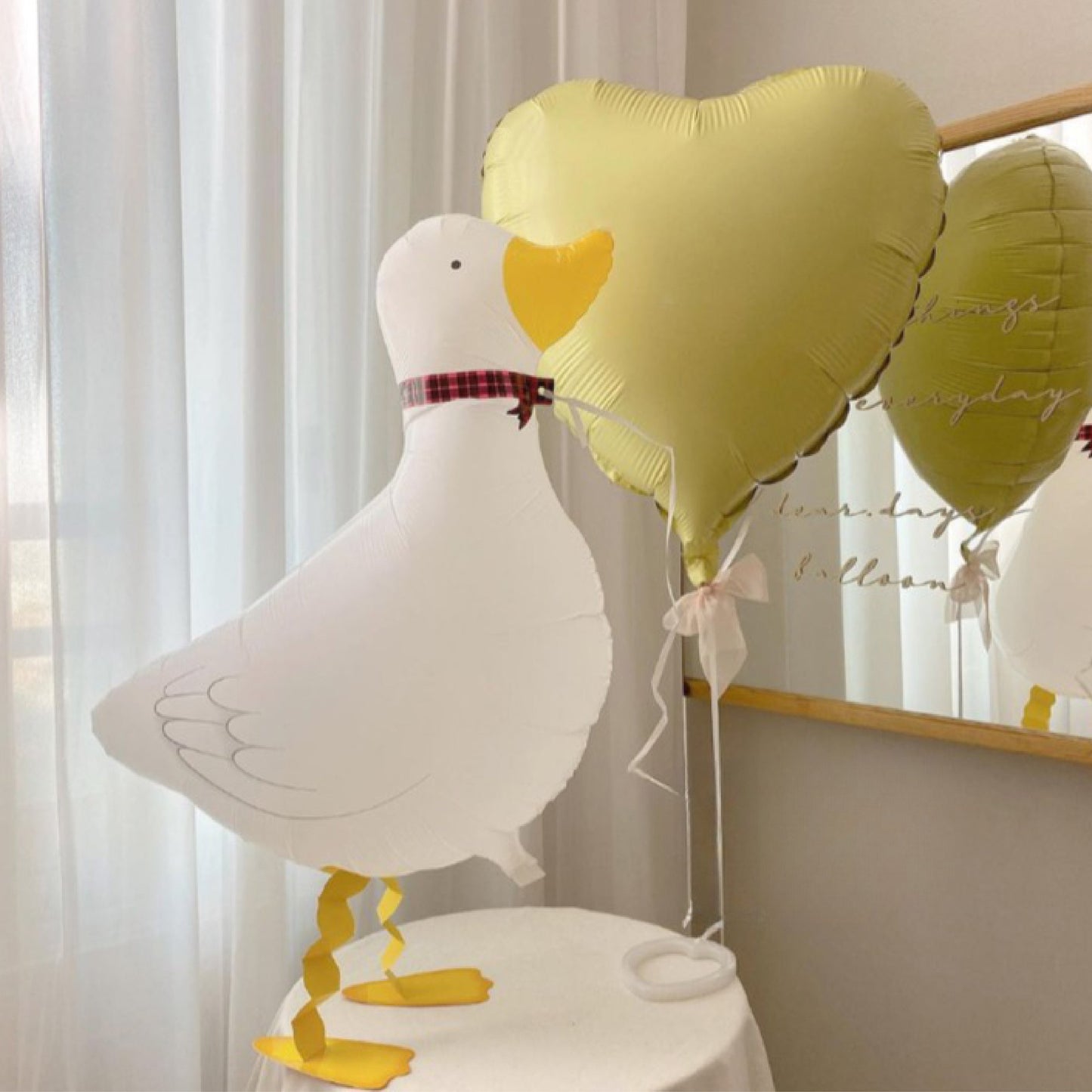 [Helium Inflated] Goose Walking Pet Animals Foil Balloon Kids Toy Balloon Children Gift