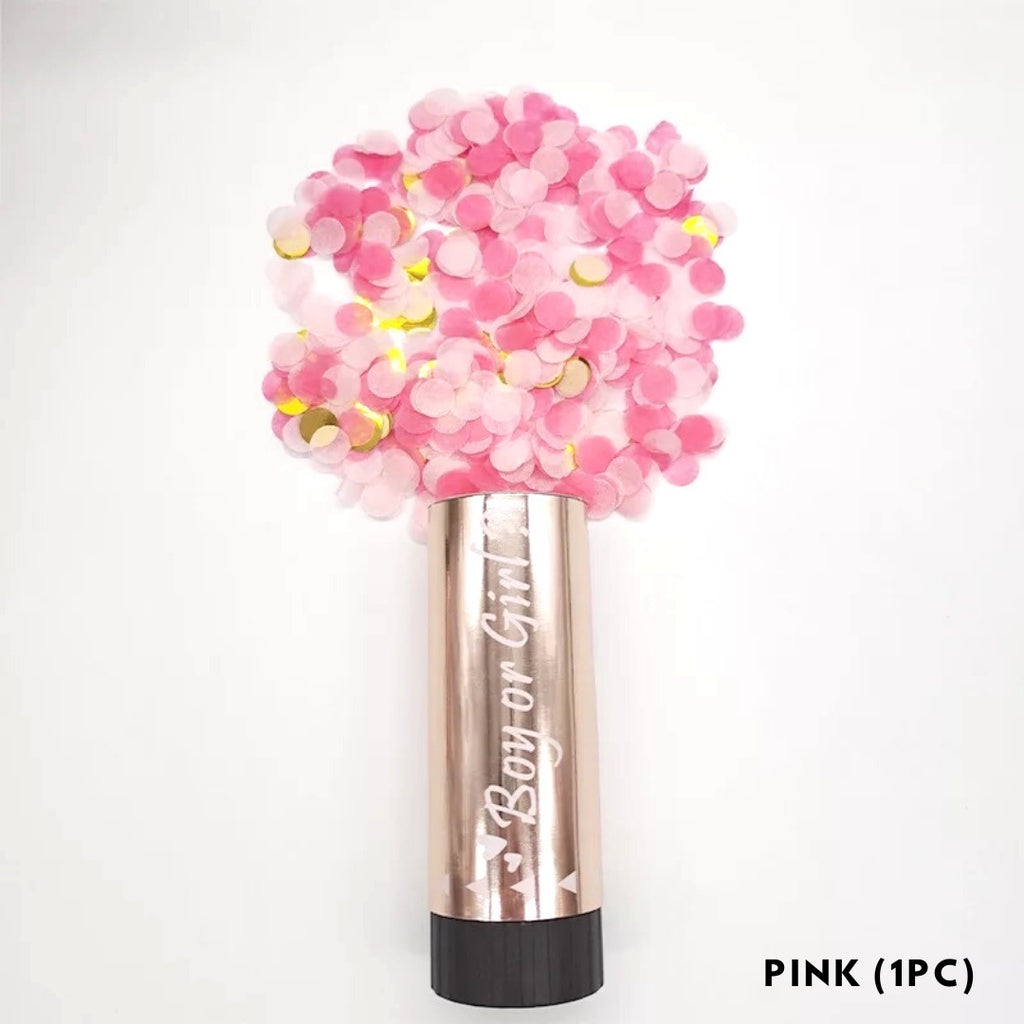 Clearance Confetti Cannon Popper [Pink]