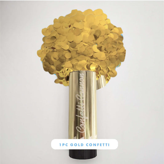 Clearance Confetti Cannon Popper [Gold]