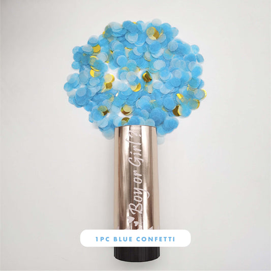 Clearance Confetti Cannon Popper [Blue]