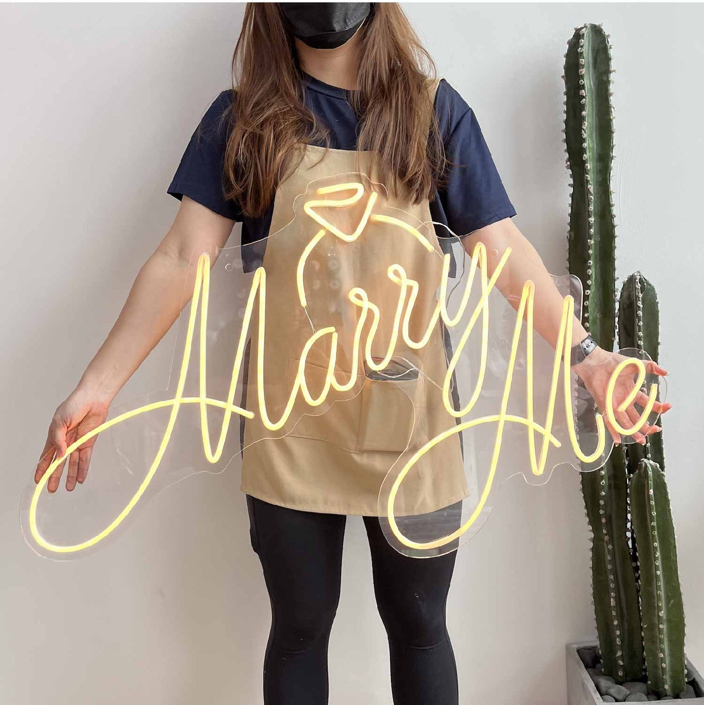 4 Days Rental Neon Light Marry Me Proposal