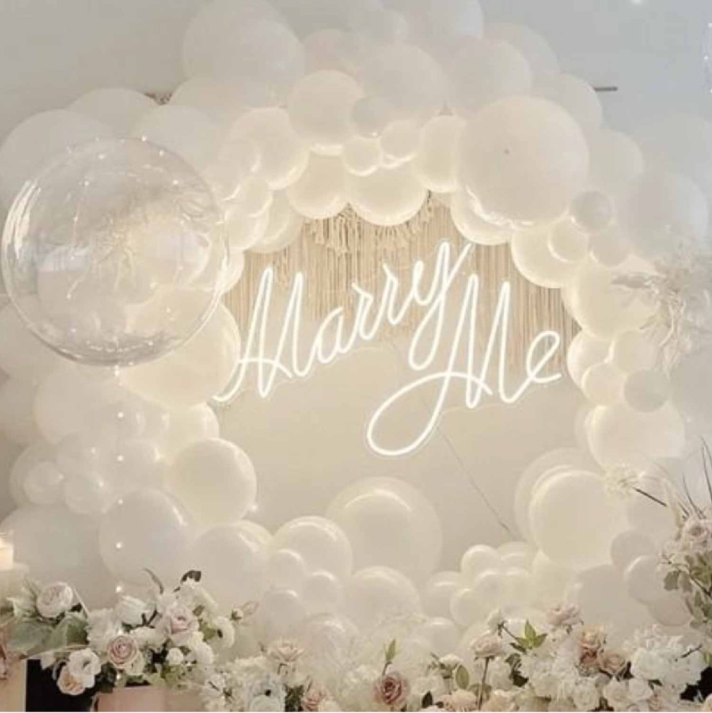 4 Days Rental Neon Light Marry Me Proposal