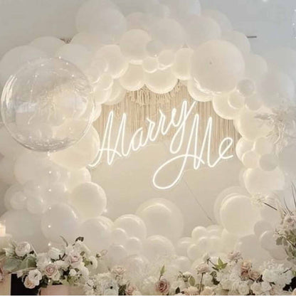 4 Days Rental Neon Light Marry Me Proposal